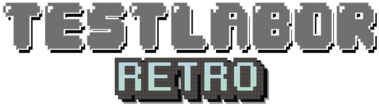 LOGOS - Überschrift TEST RETRO