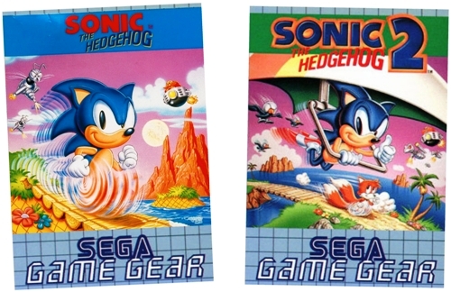 GameGear - Sonic 1, 2