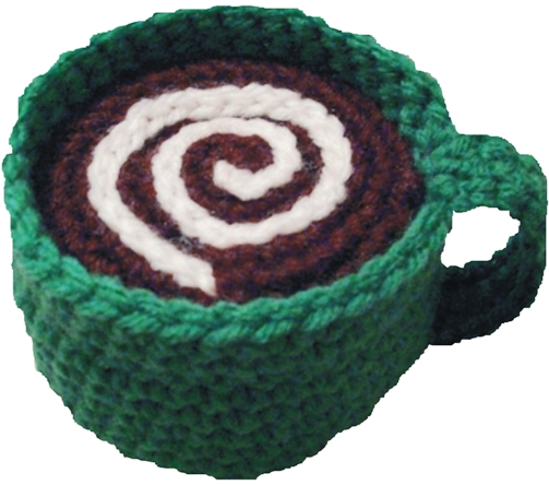 Kaffee gestrickt