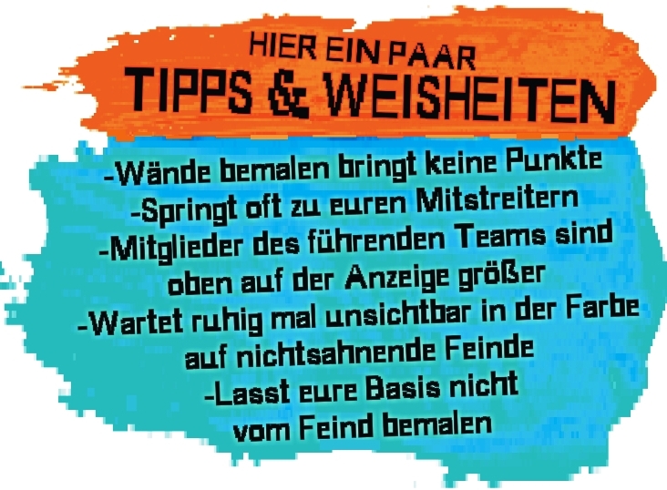 Splatoon Tipps