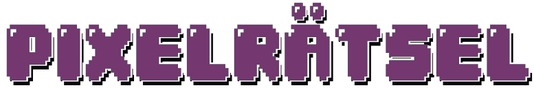 LOGOS - Überschrift PIXELRÄTSEL