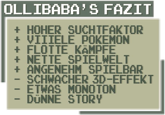 Testlabor Logo Ollibaba RETRO Fazit pokemon
