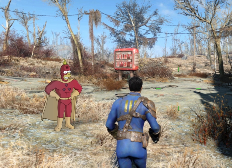 Fallout 4 radioactive man