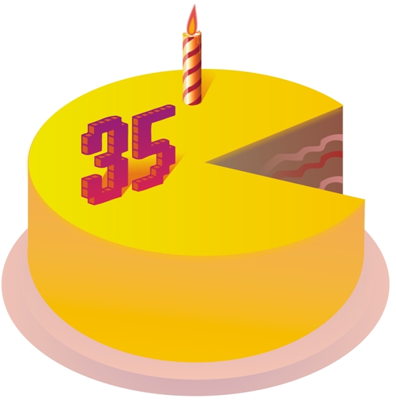 Geburtstag Pac man