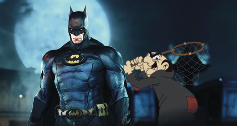 Batman VS gargamel