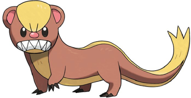 Pokemon Yungoos looks like Trump