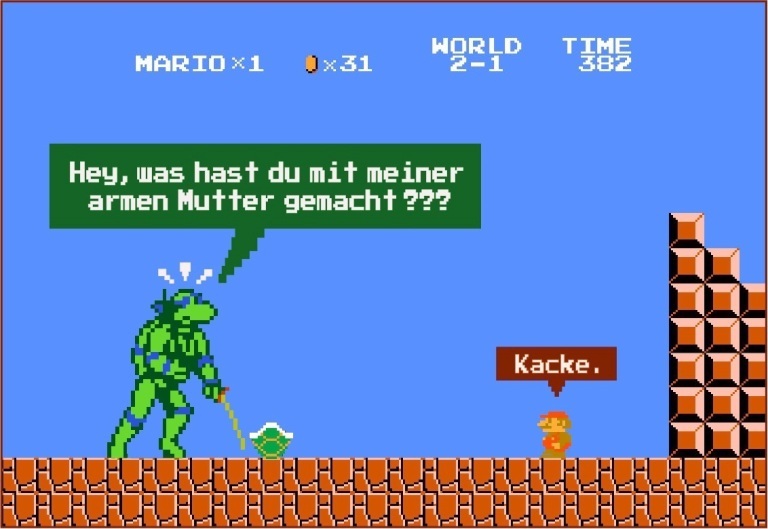 Mario Turtle Power