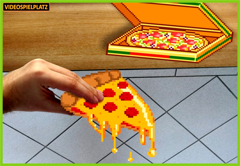 eine leckere Pixel-Pizza… eine Pixxa!