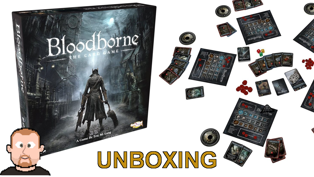 Unboxing Bloodborne: The Card Game (Kartenspiel)