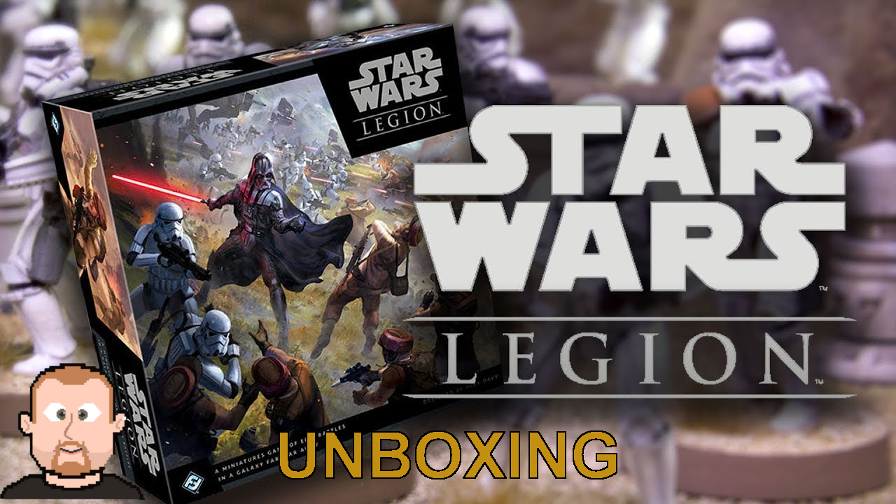 Unboxing Star Wars: Legion – Grundspiel (Brettspiel)